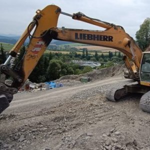 foto 39t Liebherr R944 koparka gąsienicowa